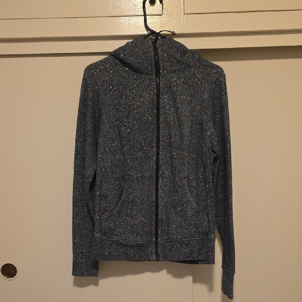 Gray Zip-Up Hoodie